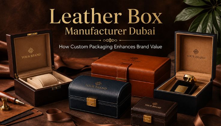 Leather Box Manufacturer Dubai How Custom Packaging Enhances Brand Value