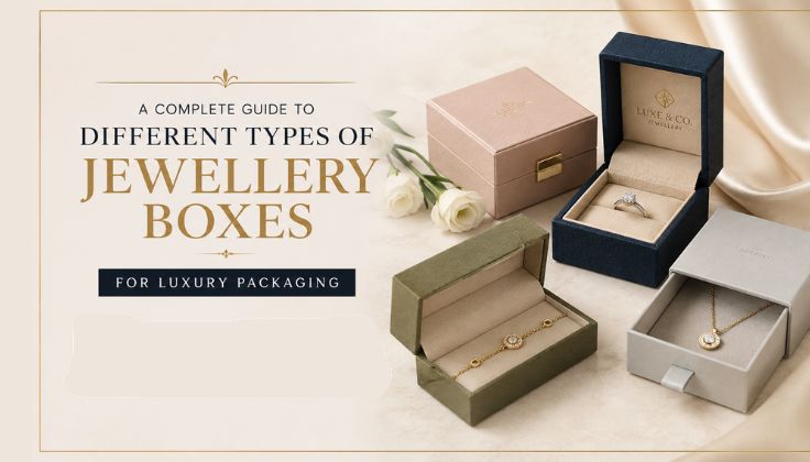 A Complete Guide to Different Types of Jewellery Boxes for Luxury Packaging